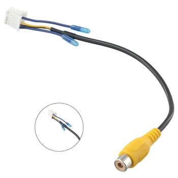 10 Pin RCA Inversarea retrovizoare Cablu Adaptor Camera de Intrare Video Cablu Adaptor Cabluri Conector Auto Pentru Radio Stereo Cablu