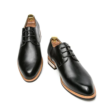 Bărbați Moda Confortabil din Piele Pantofi pentru Bărbați Afaceri de zi cu Zi Casual, Pantofi Formale Dantela-up Barbati Pantofi Rochie Încălțăminte