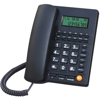 Telefon fix Desktop Telefon Fix Telefon Apelant Telefon Recepție Biroul de Acasă cu ecranul de Apel de Telefon