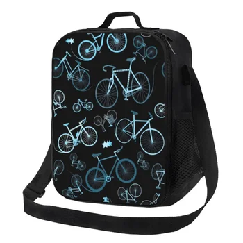 Personalizat Biciclete MTB Bicicleta Geanta Barbati Femei Cooler Izolate Termic Cutie de Prânz pentru Copii Copii de Școală