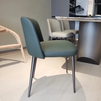 XX42Italian foarte simplu despre scaun de luat masa acasă modern, simplu de avizare scaun scaun de designer de lumină de înaltă calitate lux gessner